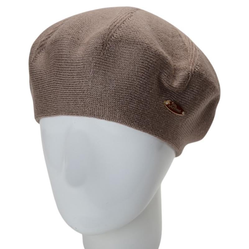 Берет двойной акриловый Lirus Круиз сзади с узором One Size Темно-пудровый (306263) Берет двойной акриловый Lirus Круиз сзади с узором One Size Темно-пудровый (306263)