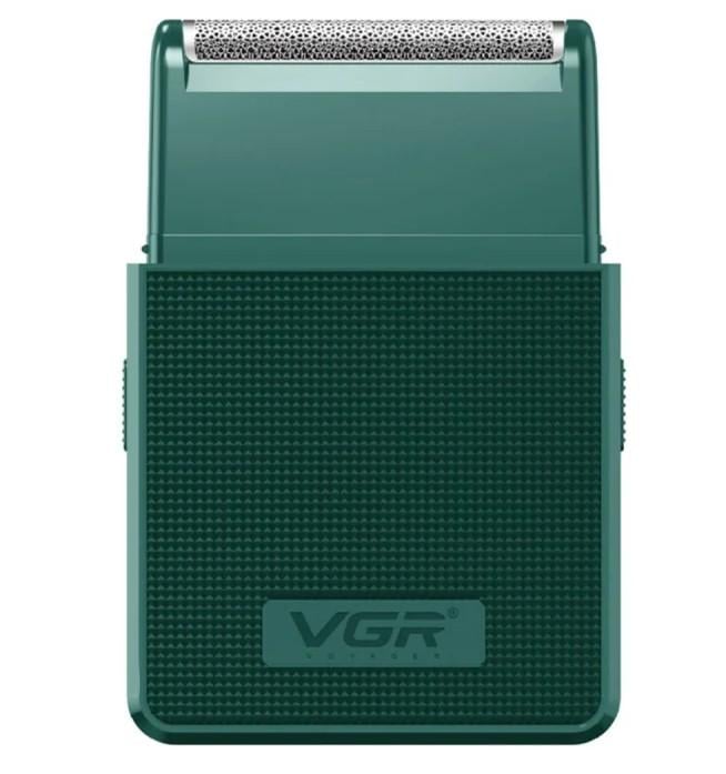 Электробритва VGR V-376 шейвер аккумуляторная беспроводная Green (23678444)