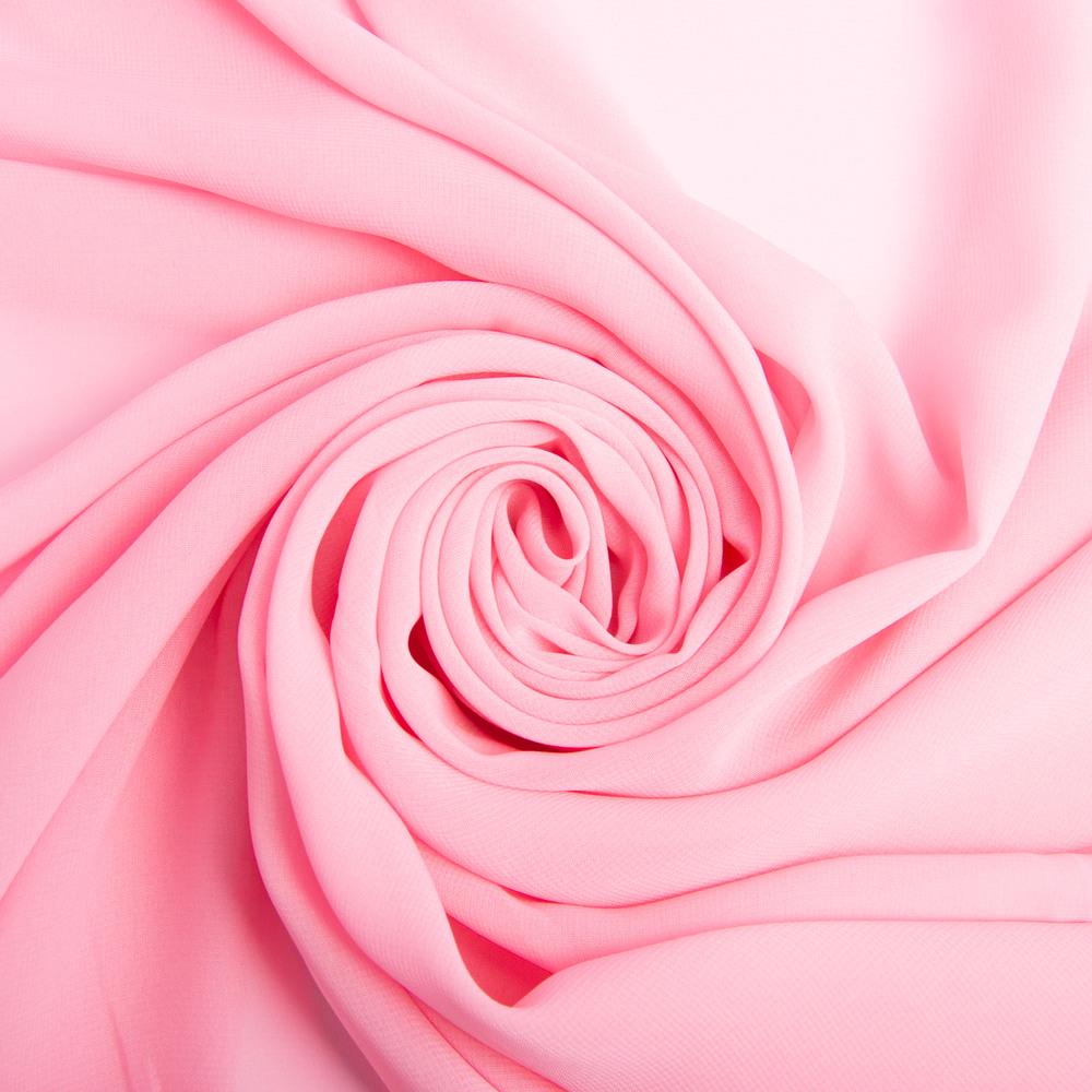 Шифон плательный Sheila Розовый (25133)