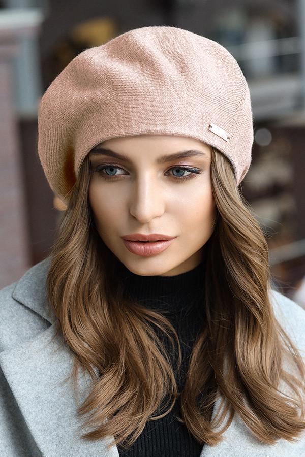 Берет одинарный Braxton Женская виста Темно-пудровый (6070)