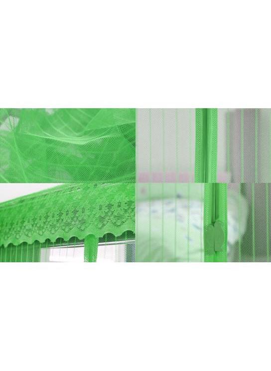 Сетка штора дверная антимоскитная на магнитах 210х100 см Салатовый - фото 3 Сетка штора дверная антимоскитная на магнитах 210х100 см Салатовый - фото 3