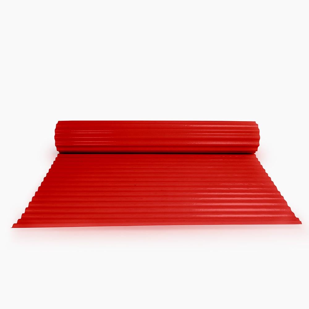 Шифер в рулонах пластиковий гофрований PolyRoll 2 м Червоний - фото 6 Шифер в рулонах пластиковий гофрований PolyRoll 2 м Червоний - фото 6