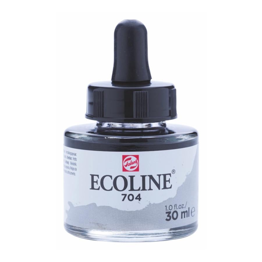 Краска акварельная жидкый Rosa Ecoline 30 мл 3 шт. 704 Серый (8712079407490 11257041)