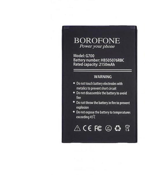 Акумулятор Bofone HB505076RBC для Huawei G700/G610/Y600/Y3 II (11601529) Акумулятор Bofone HB505076RBC для Huawei G700/G610/Y600/Y3 II (11601529)