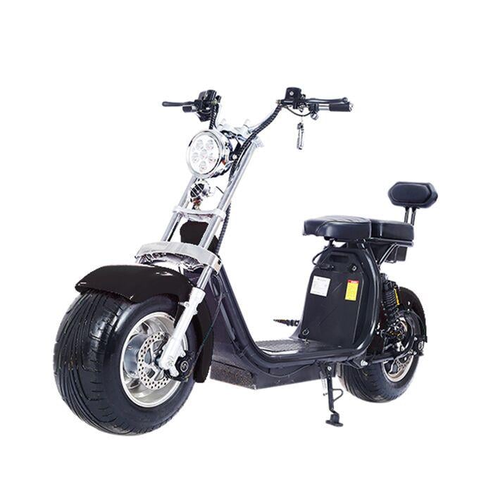 Електроскутер Citycoco Long 1500W 60V12Ah Black