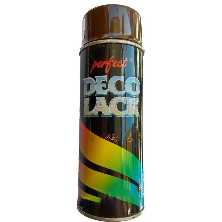 Краска аэрозоль Deco Lack Deco Perfect 400 мл Brown (33399) Краска аэрозоль Deco Lack Deco Perfect 400 мл Brown (33399)