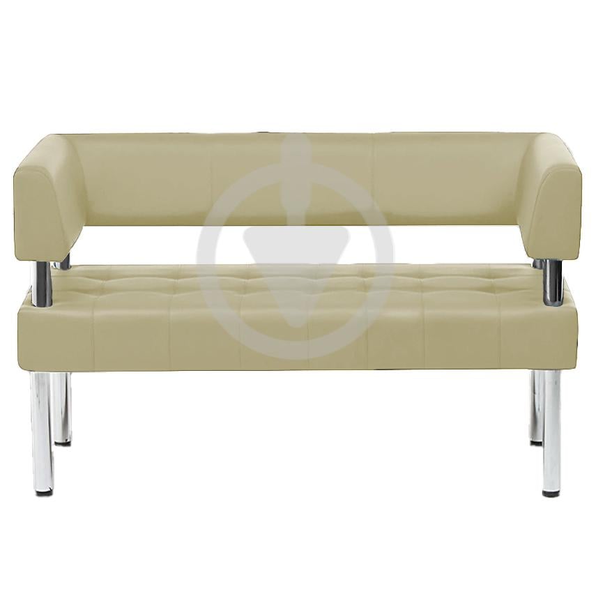 Диван офисный с подлокотниками AVVS для ожидания/приемной 100 см Темно-бежевый (podlokotnik-proshit-75x100-dark_beige) - фото 2 Диван офисный с подлокотниками AVVS для ожидания/приемной 100 см Темно-бежевый (podlokotnik-proshit-75x100-dark_beige) - фото 2