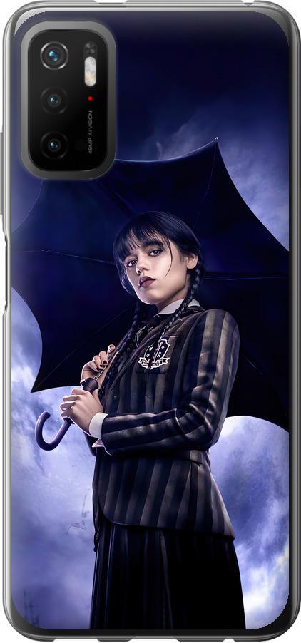 Чехол на Xiaomi Redmi Note 10 5G Wednesday v2 (5516t-2556-42517)