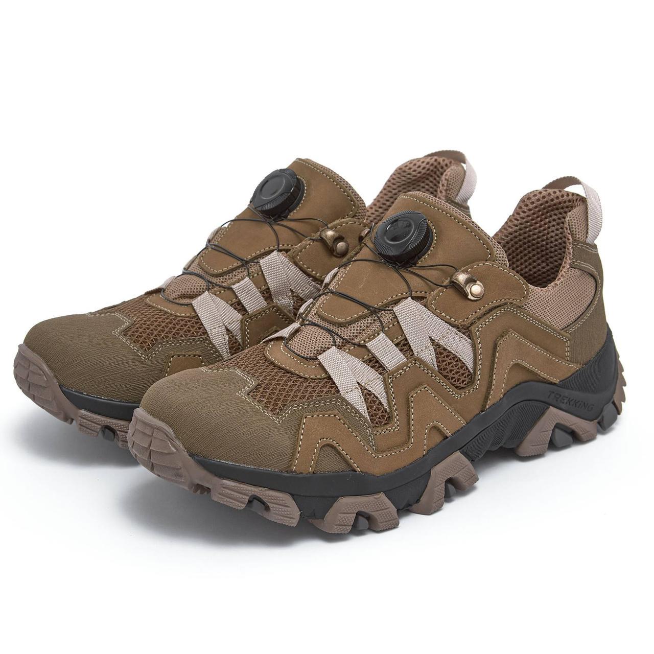 Кроссовки летние сетка р. 42 Песочный (2621774518)