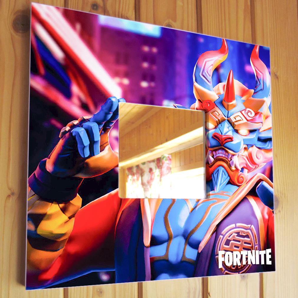 Зеркало декоративное Персонажи игры ''Fortnite'' 260х260 мм (M04436)