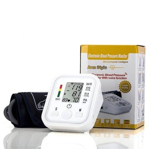 Тонометр автоматический Electronic Blood Pressure Arm Style с индикатором аритмии (18775577) - фото 3