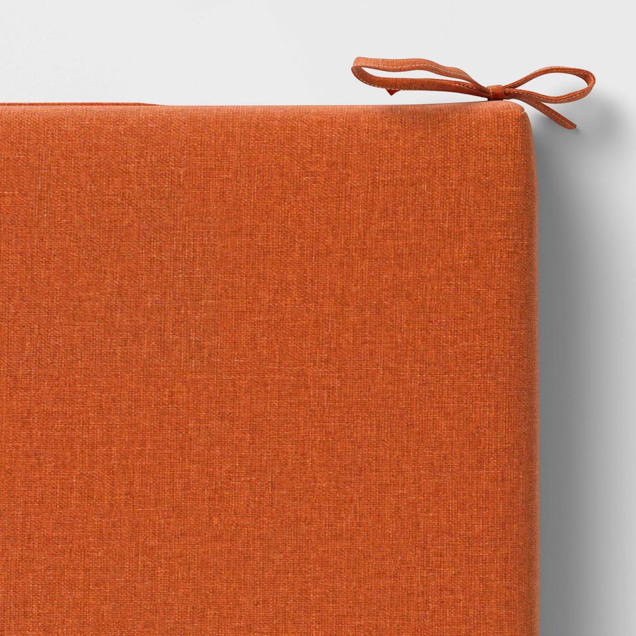 Подушка на стілець/лавку BIG YETI 35x35x5 см квадратна тканина дралон Помаранчевий (6149653) - фото 3 Подушка на стілець/лавку BIG YETI 35x35x5 см квадратна тканина дралон Помаранчевий (6149653) - фото 3