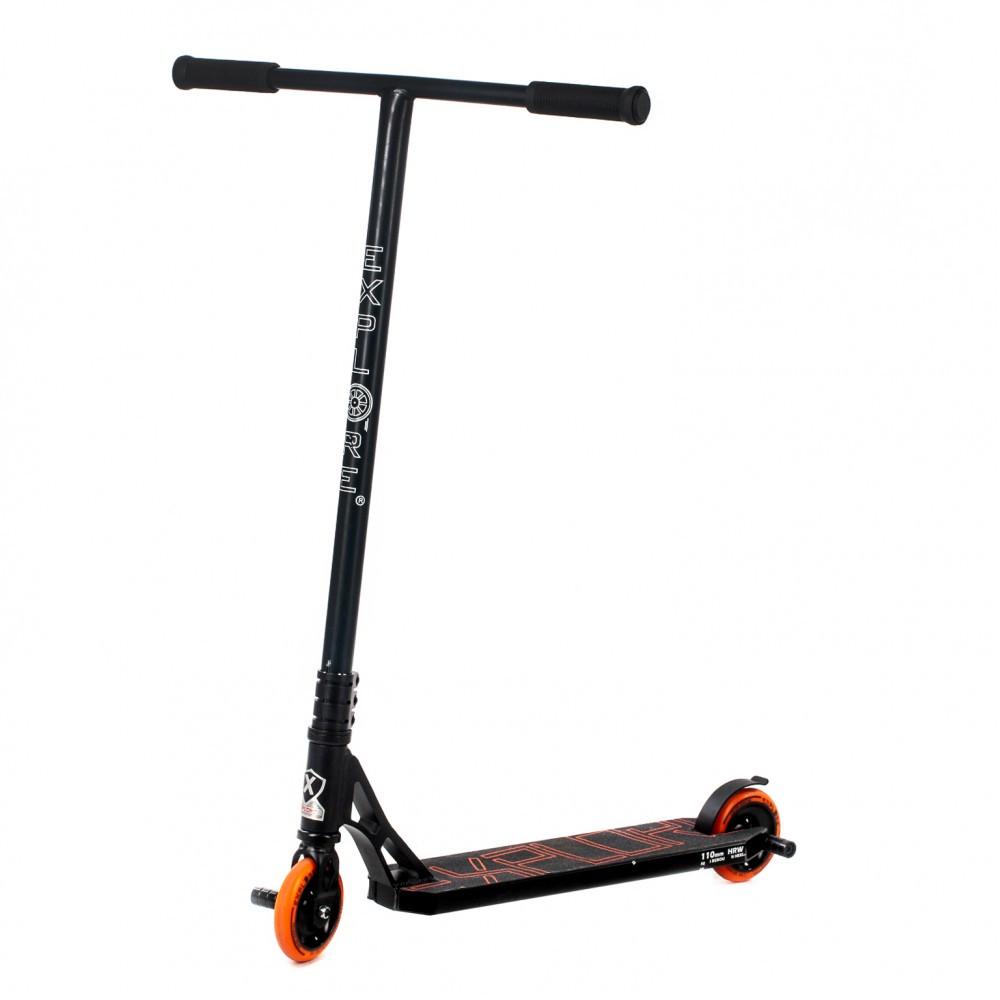 Самокат трюковий Explore Hard 110 мм Чорний Самокат трюковий Explore Hard 110 мм Чорний