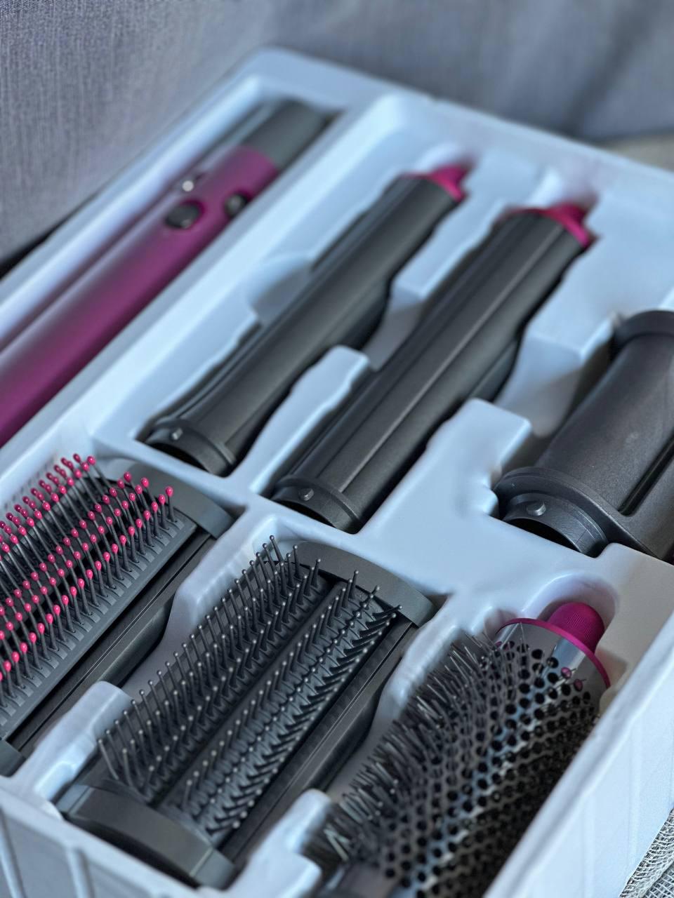 Мультистайлер для волос Smart X9P X Airwrap Complete Long 6 насадок Розовый (X9P) - фото 4 Мультистайлер для волос Smart X9P X Airwrap Complete Long 6 насадок Розовый (X9P) - фото 4