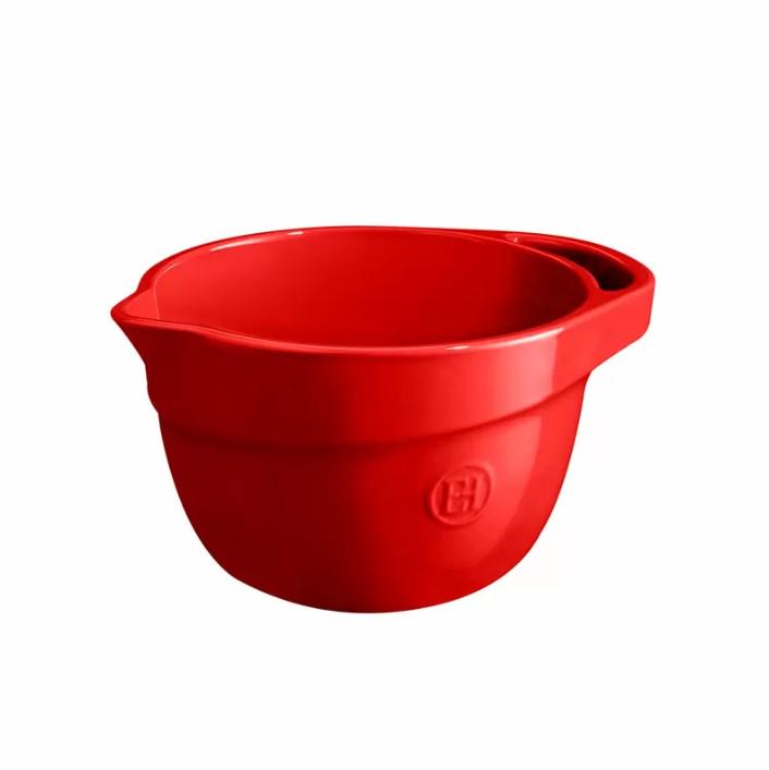 Миска керамическая Emile Henry для смешивания 2,5 л Красный