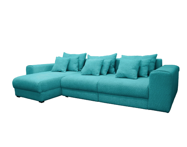 Диван Allure Эверест угловой 310х160 см Ocean (12261526) - фото 2 Диван Allure Эверест угловой 310х160 см Ocean (12261526) - фото 2