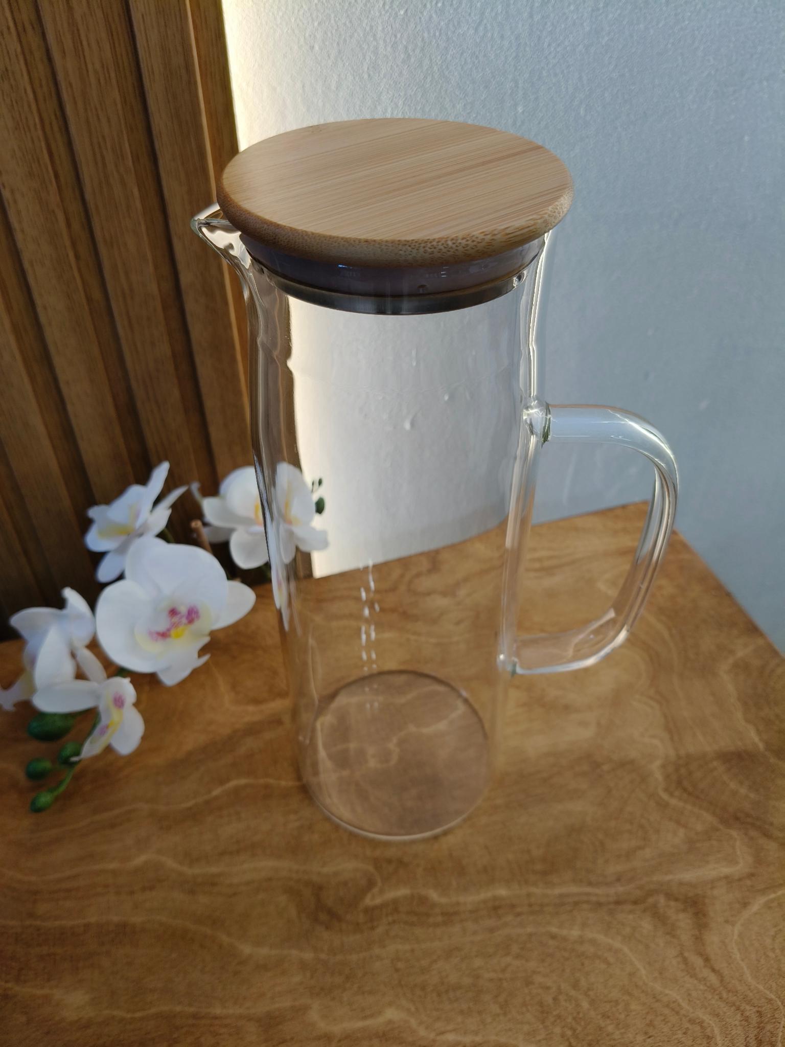 Глек з бамбуковою кришкою Bamboo 1,2 л - фото 2