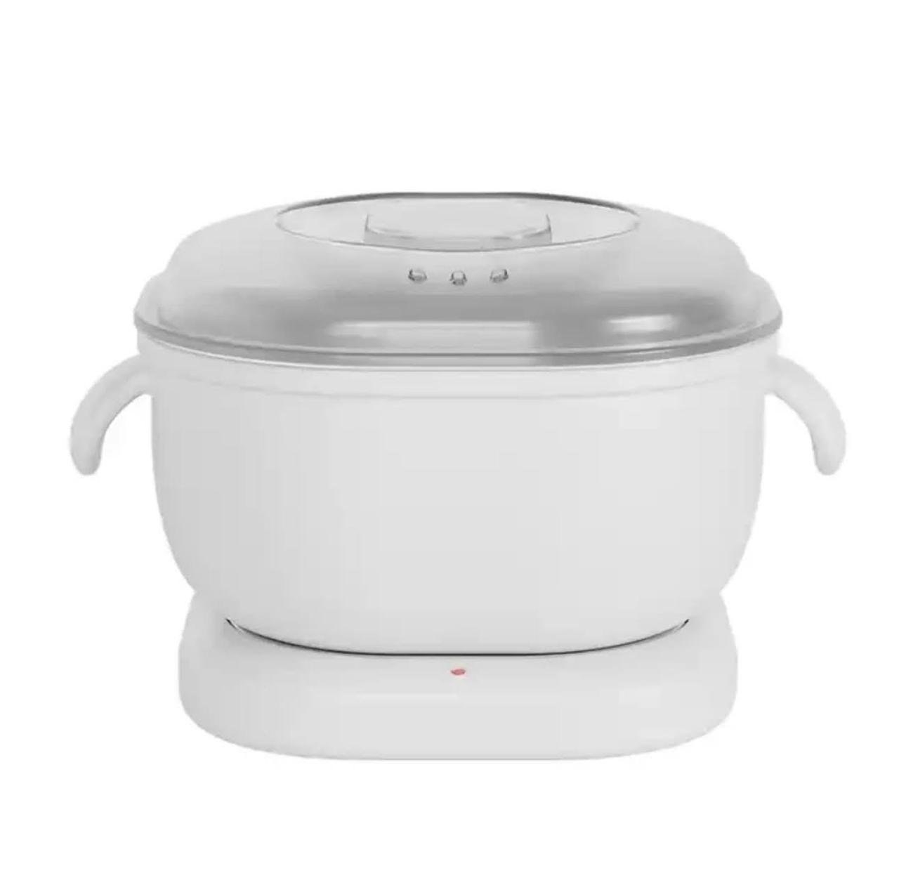 Воскоплав баночный SS-001A с силиконовой чашей для депиляции на 400 мл 100 Вт Белый