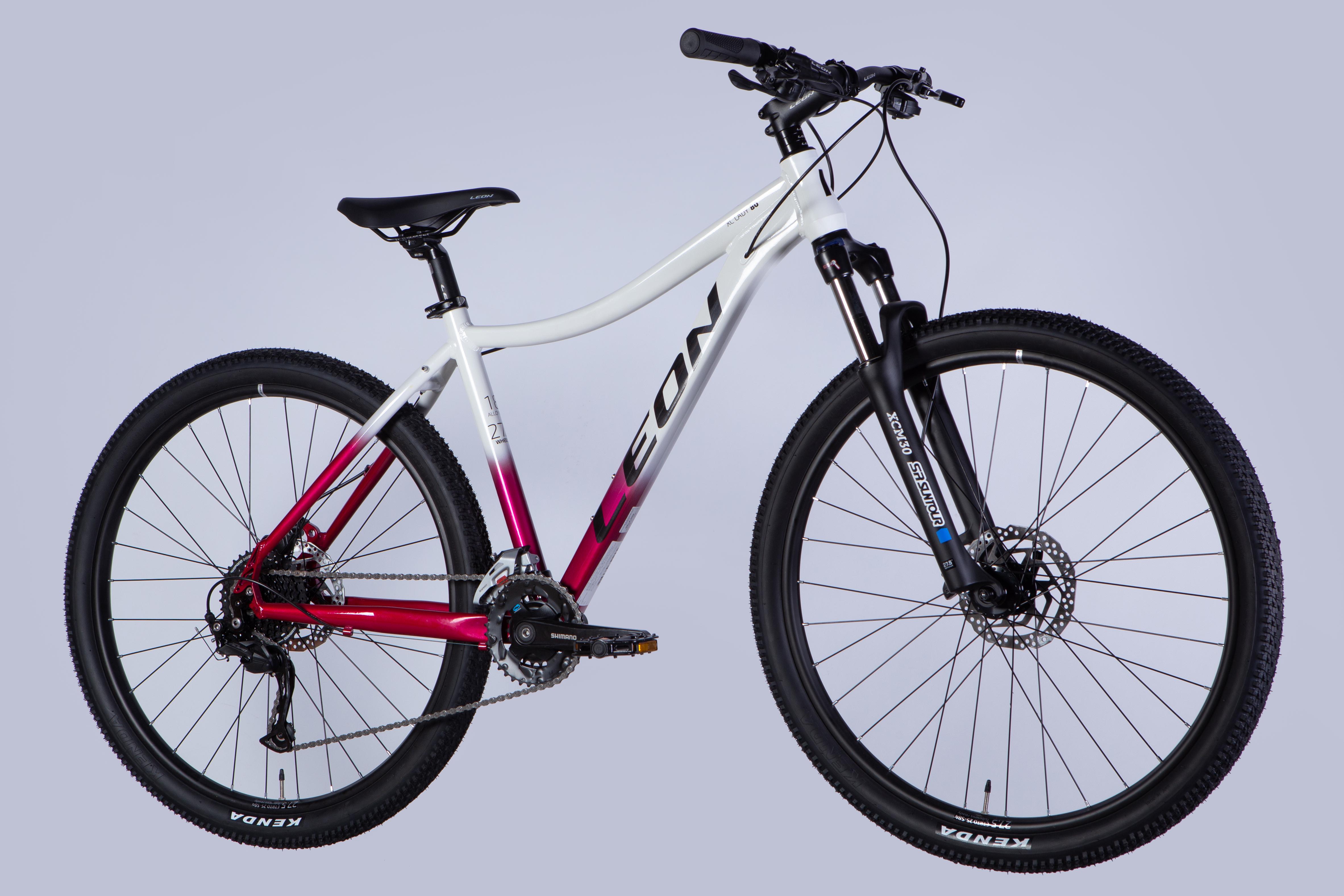 Велосипед Leon 2025 XC LADY 80 HDD AL 27,5" рама 18" Белый с малиновым (OPS-LN-27,5-007) - фото 6 Велосипед Leon 2025 XC LADY 80 HDD AL 27,5" рама 18" Белый с малиновым (OPS-LN-27,5-007) - фото 6