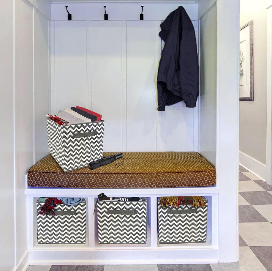 Кошик для зберігання складаний 26x26x25 Zigzag (30232620) - фото 3