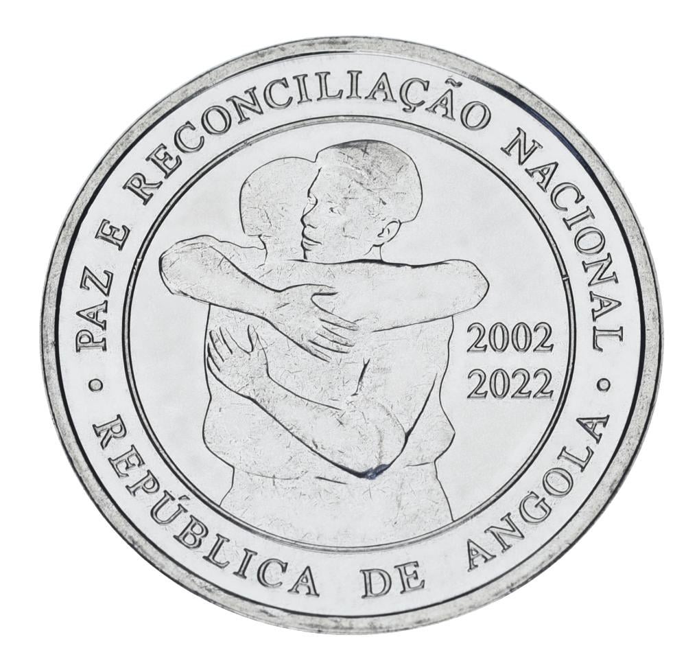 Коллекционная монета Ангола 200 кванза 2022 UNC Памятная (М20036)
