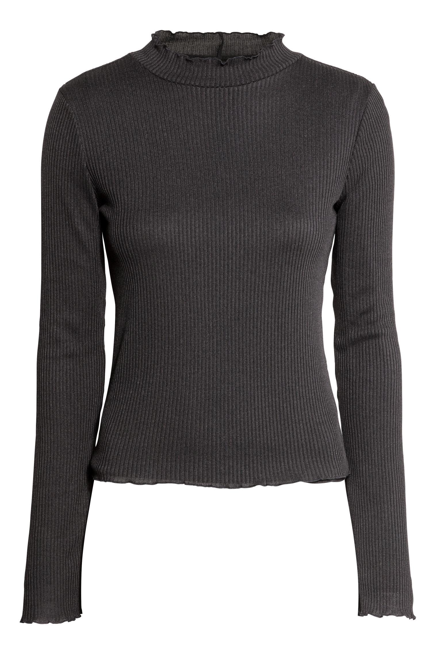 Джемпер женский H&M XS Черный (453762b35)