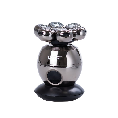 Электробритва мужская для бороды VGR V-315 с плавающей головкой Хром (HPV315)