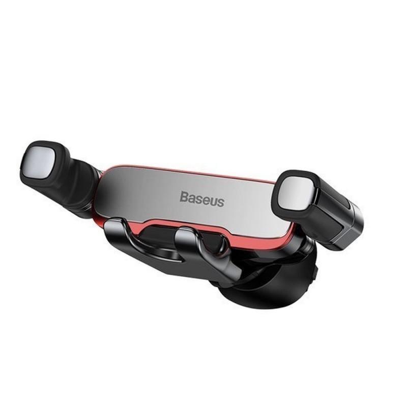 Автодержатель для телефона BASEUS Mr Hui Gravity Car Mount Silver (SUYL-HU0S) - фото 3 Автодержатель для телефона BASEUS Mr Hui Gravity Car Mount Silver (SUYL-HU0S) - фото 3