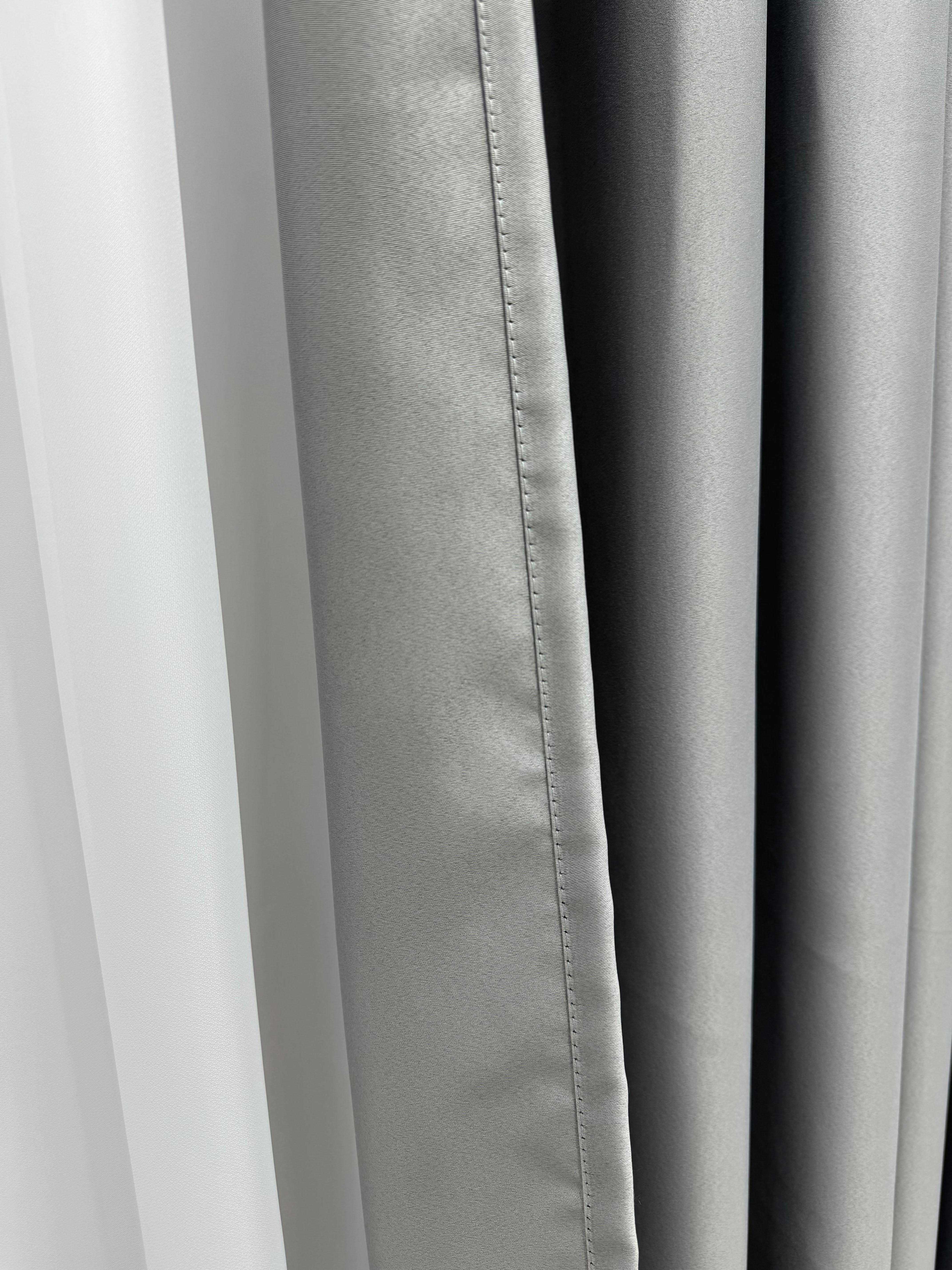 Штора блекаут на тесьме 6 см 200х260 см Серый (11872842) - фото 10 Штора блекаут на тесьме 6 см 200х260 см Серый (11872842) - фото 10