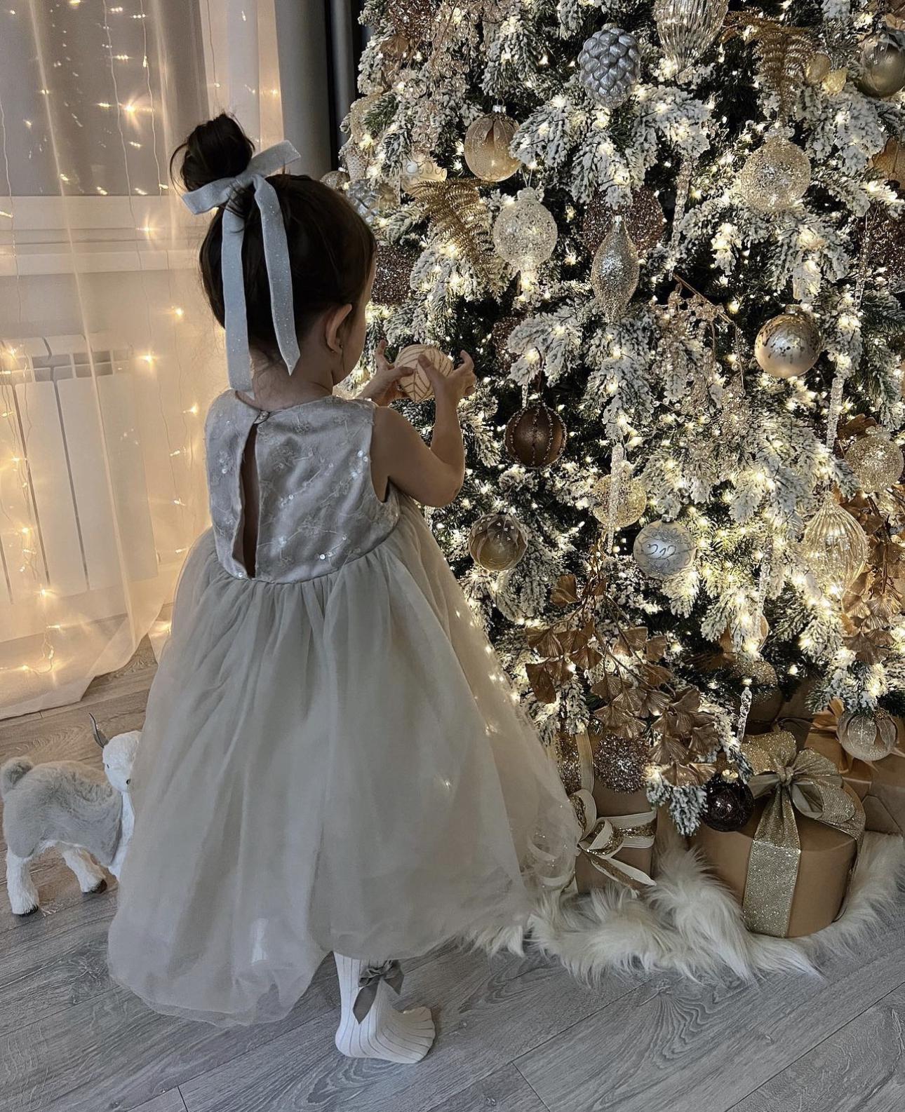 Гирлянда Роса на серебрянном проводе 50 м LED Желтый теплый - фото 2