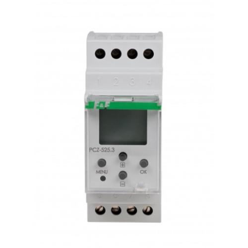 Таймер програмований F&F PCZ-525.3 24/264 В AC/DC 16A (27874271) Таймер програмований F&F PCZ-525.3 24/264 В AC/DC 16A (27874271)
