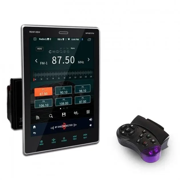 Автомагнітола Tesla Style з великим сенсорним екраном 2Din 9,5'' Bluetooth пульт (7577)