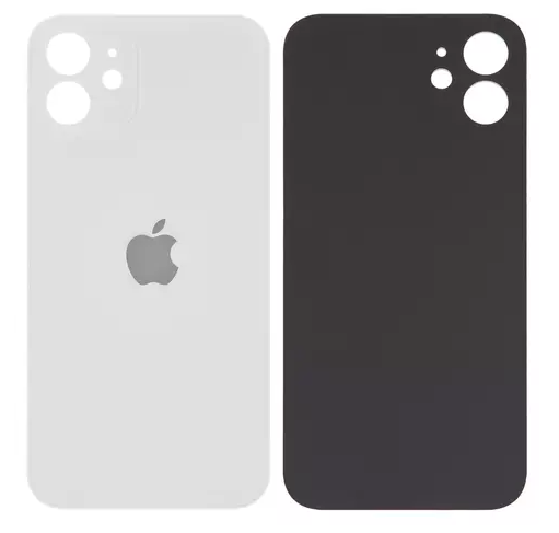 Стекло корпуса iPhone 12 Mini White (P733)