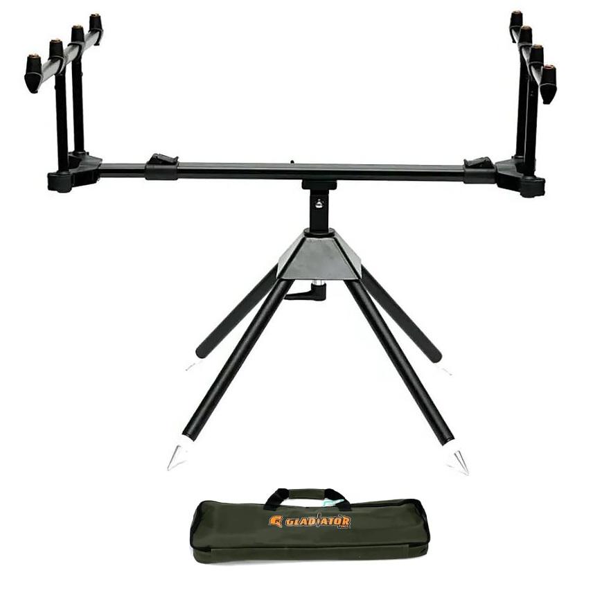 Род-под Gladiator RP190-159 GL8167 на 4 удилища Черный (28746011) - фото 2 Род-под Gladiator RP190-159 GL8167 на 4 удилища Черный (28746011) - фото 2