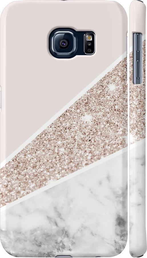 Чохол на Samsung Galaxy S6 G920 Пастельний мармур (4342c-80-42517)