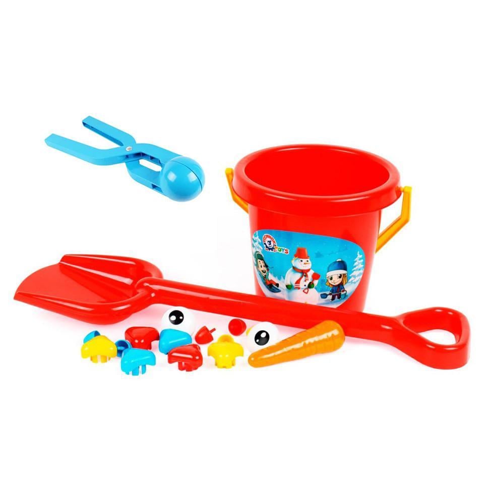 Игровой набор Технок для снеговика со снежоклепом Красный (IG-173-N-561)