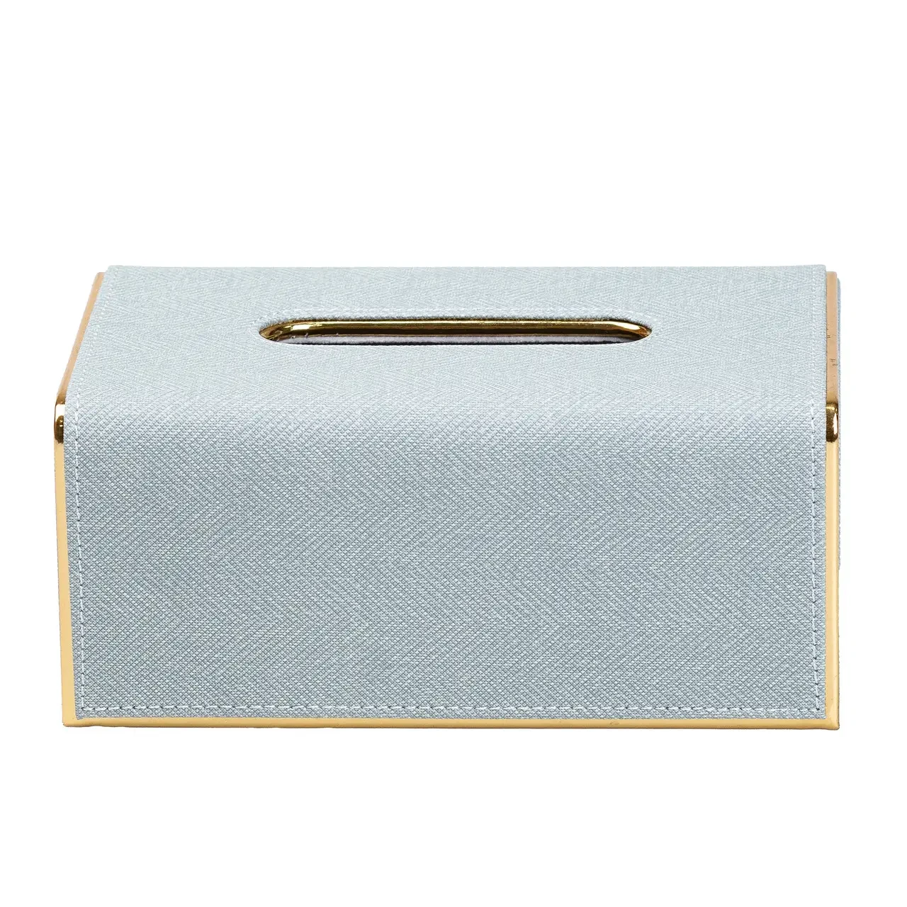 Серветниця текстильна 21х13,5х9 см Ментоловий (HP-3-118M) - фото 3 Серветниця текстильна 21х13,5х9 см Ментоловий (HP-3-118M) - фото 3