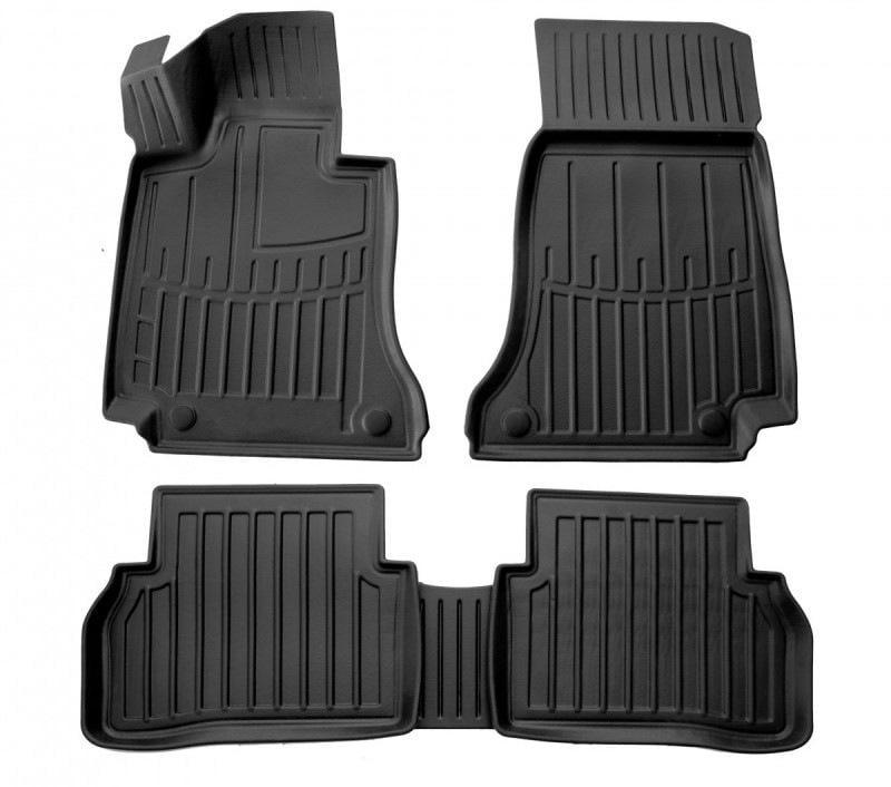 Коврики Stingray 3D Stingray для Mercedes C-сlass W205 2014-2021 гг. полиуретан Черный