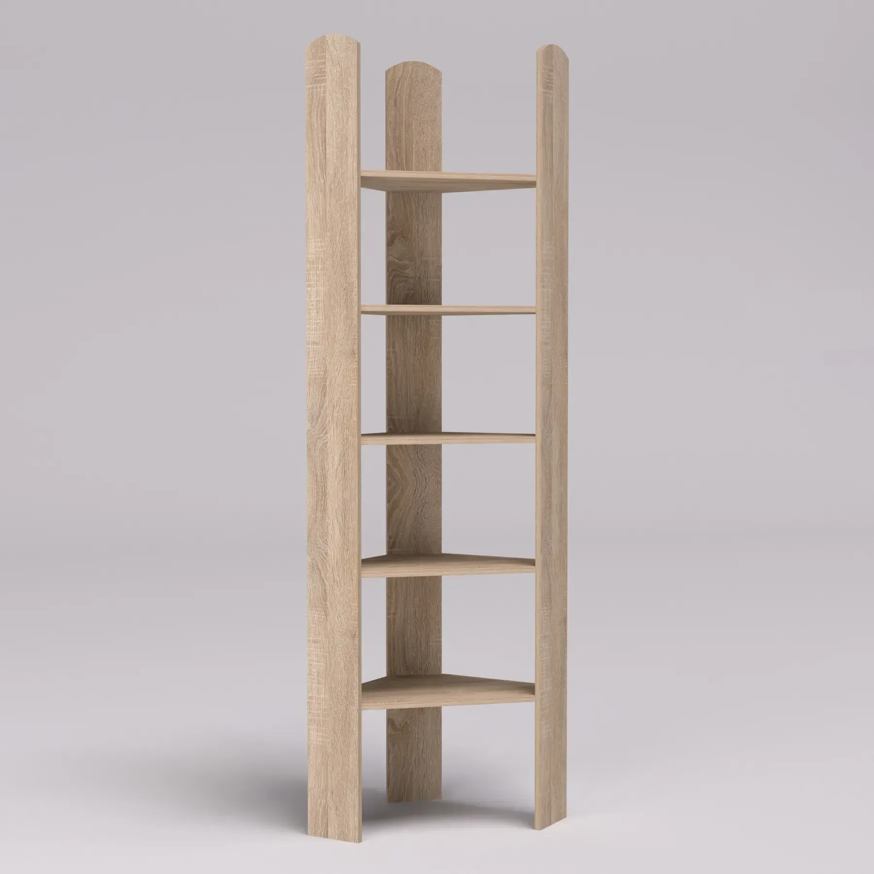 Стелаж кутовий Kontinent OS-5 50х50х200 см Дуб Сонома (52921871) - фото 2 Стелаж кутовий Kontinent OS-5 50х50х200 см Дуб Сонома (52921871) - фото 2