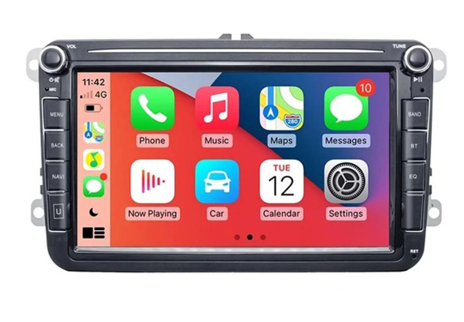 Автомагнитола штатная CarPlay 8" Android 2Din DZ8-8227 для Volkswagen/Skoda 2/32GB 4 ядра