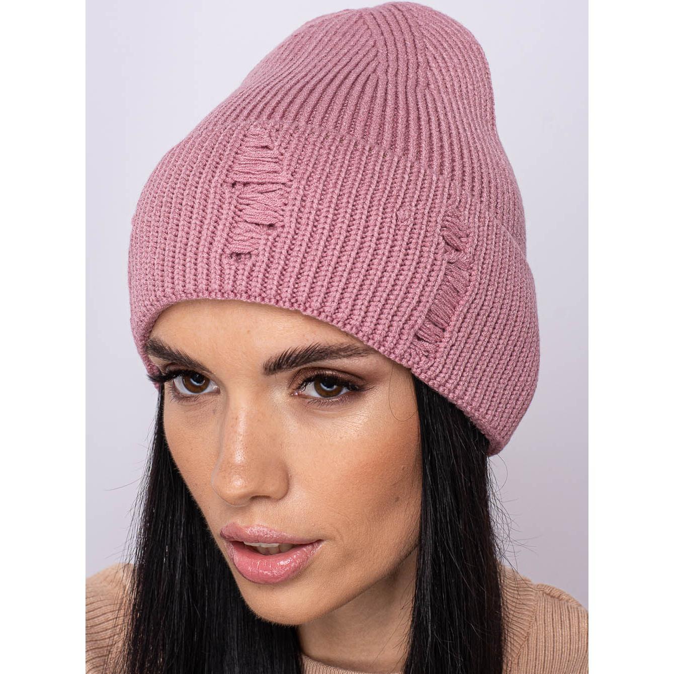 Шапка женская шерстяная Leks Нирвана one size Розовый рассвет Шапка женская шерстяная Leks Нирвана one size Розовый рассвет