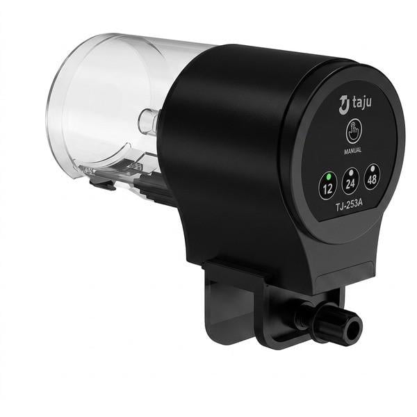 Кормушка для аквариума RIAS TJ-253A автоматическая с таймером 100 мл Black (3_08328)