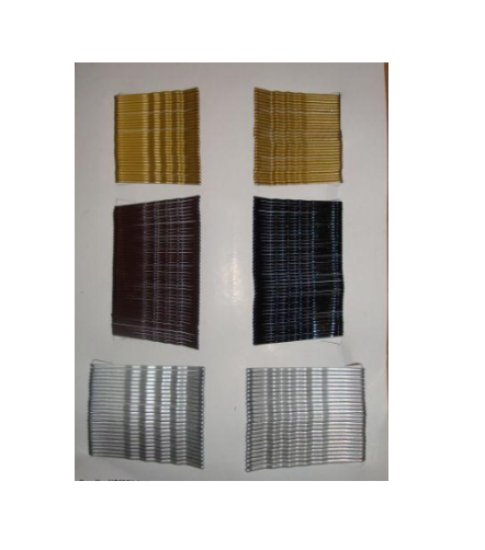 Невидимки для волосся ДенІС professional кольорові 45 мм/150 шт. 65 мм/50 шт. (1482519003)