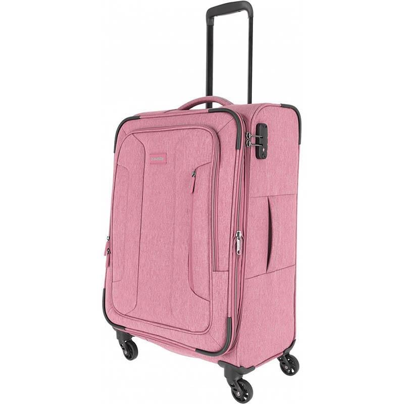 Валіза на 4 колесах Travelite Boja M 56 л Pink (TL091548-17)