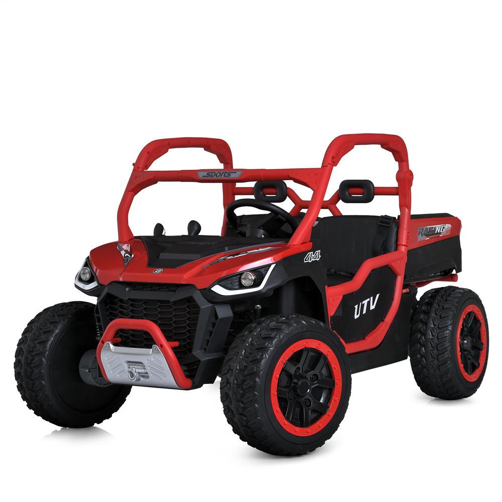 Детский двухместный электромобиль Bambi джип M 6014EBLR/24V Красный (777192714) Детский двухместный электромобиль Bambi джип M 6014EBLR/24V Красный (777192714)