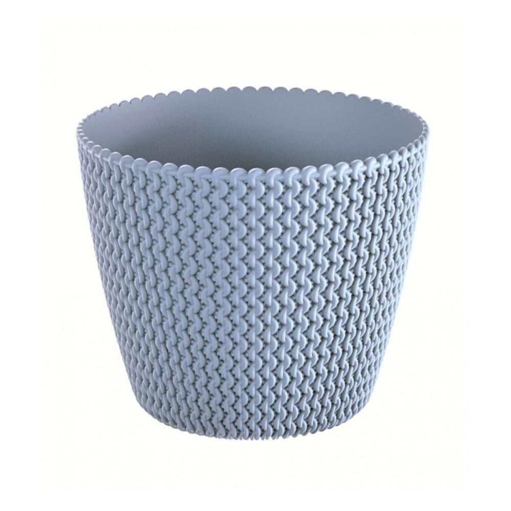 Горшок для цветов Prosperplast SPLOFY Н-18,4 см Светло-серый (13000-656)