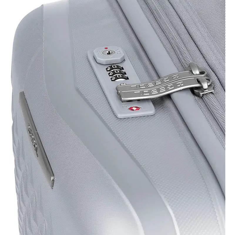 Чемодан на 4-х колесах Gabol Queens M 72/80 л Plata (931361) - фото 7