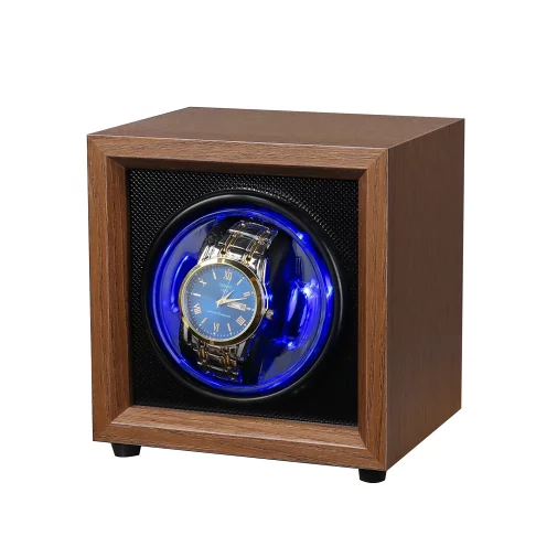 Скринька для автопідзаводу годинників/Віндер/Watch Winder/Ротомат Newaner Чорний горіх (2545034773)