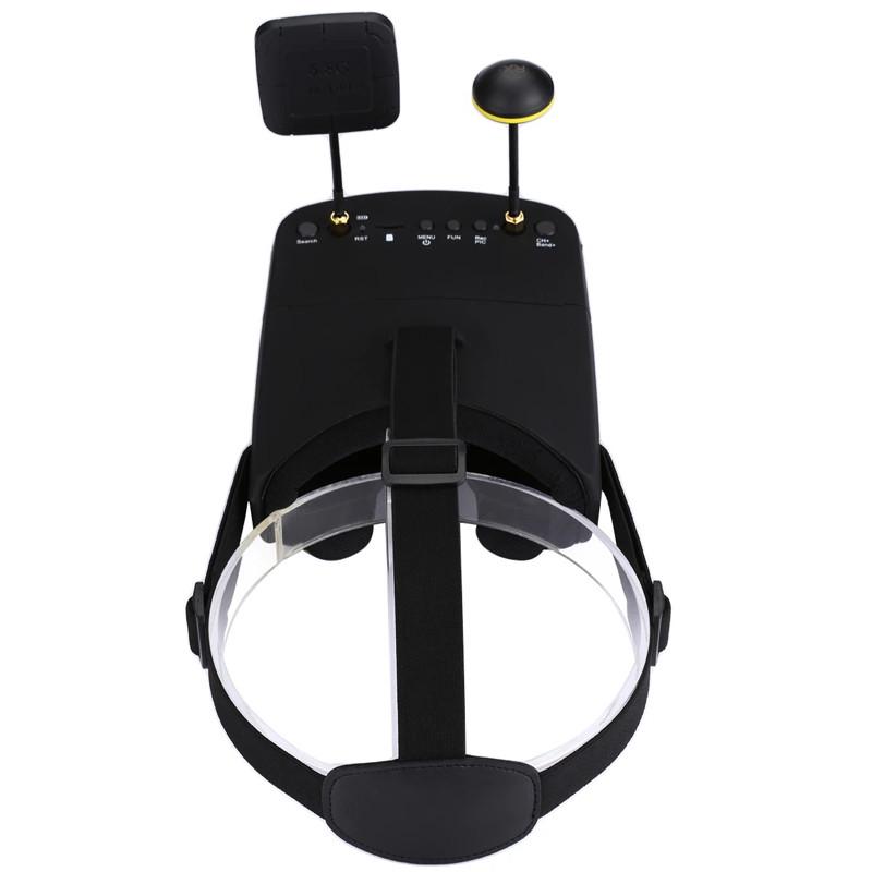 FPV окуляри-шолом для квадрокоптера і авіамоделей Eachine EV800D та 2 антени запис 5" 5,8 гГц (100987) - фото 3
