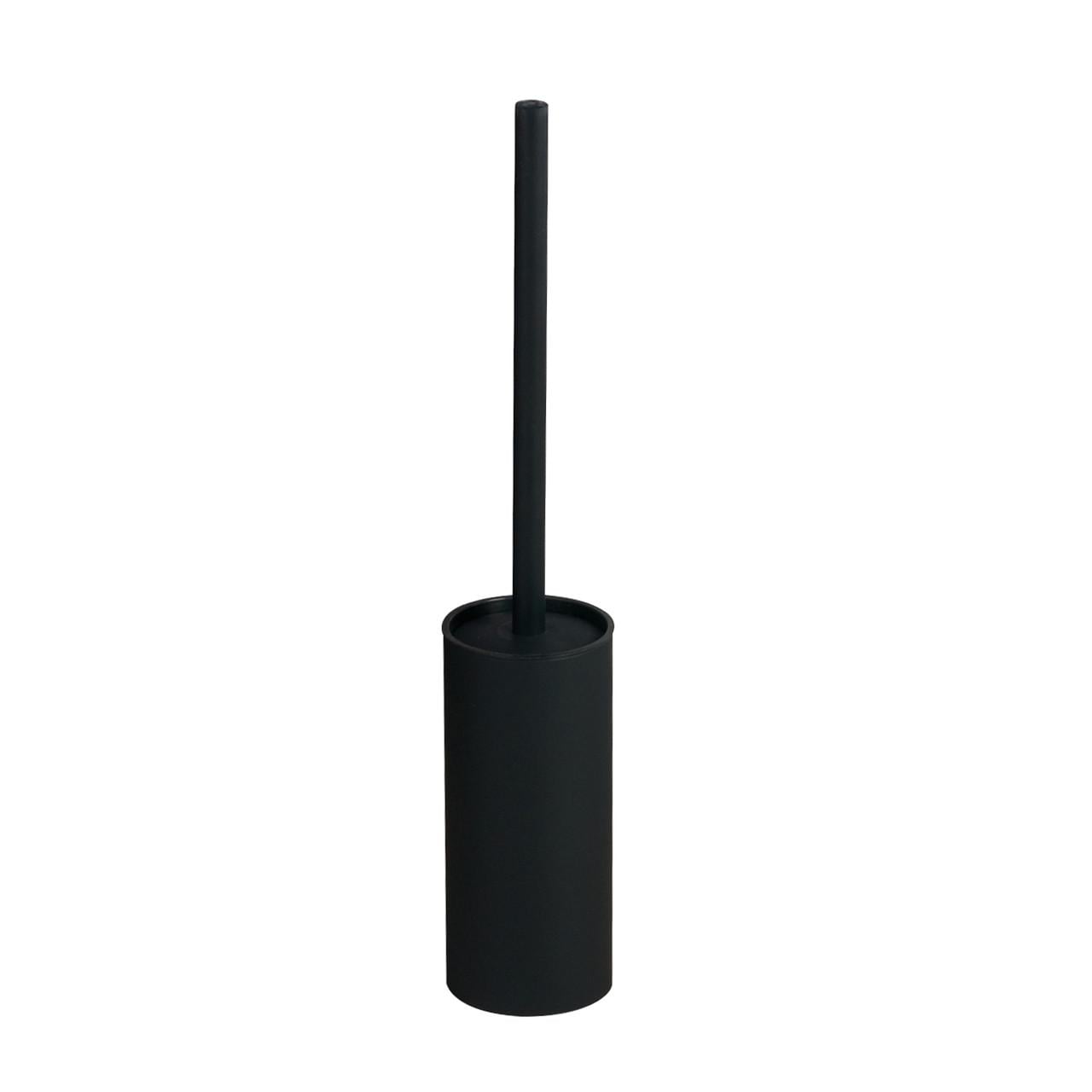 Йоржик для унітаза підлоговий VBI ROUND Black (2808389014)